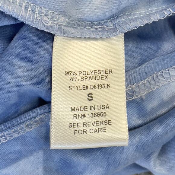 West Kei Blue Tie Dye Tank Maxi Dress Small - Picture 13 of 14